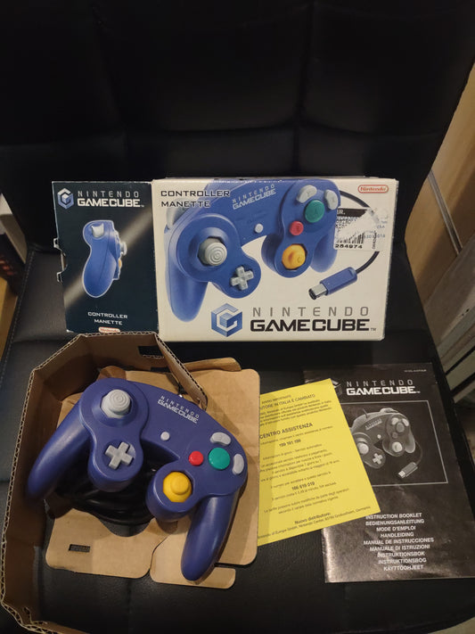 Controller manette Nintendo GameCube scatola istruzioni