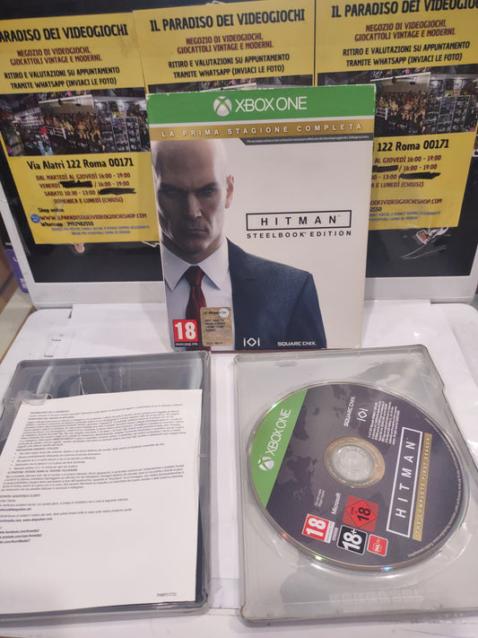 Gioco Xbox One Hitman steelbook edition DMG