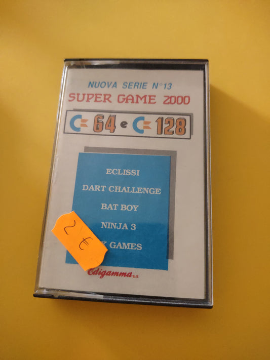 Sveglia commodore 64 128 supergame 2000 numero 13