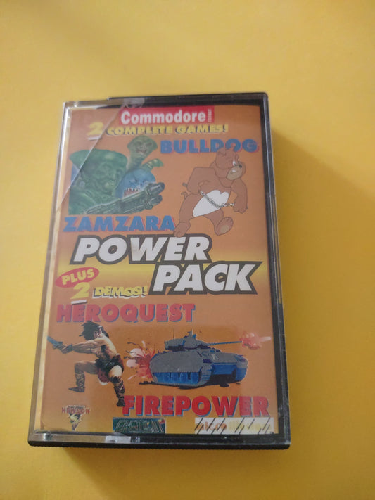 Cassetta commodore Power pack