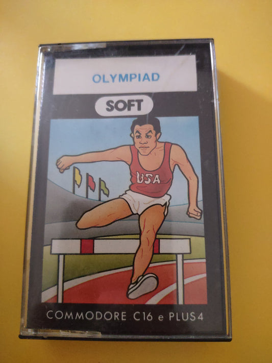 Gioco cassetta olympiad soft commodore c16 e plus 4