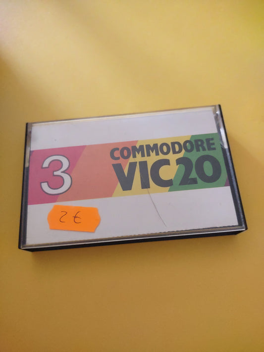 Gioco cassetta commodore VIC 20 numero 3