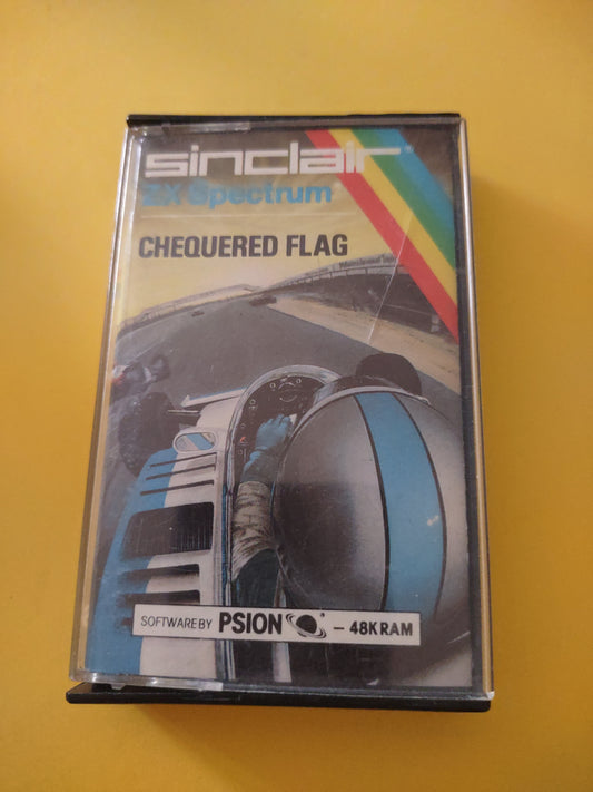 Gioco cassetta sinclair ZX spectrum  chequered flag