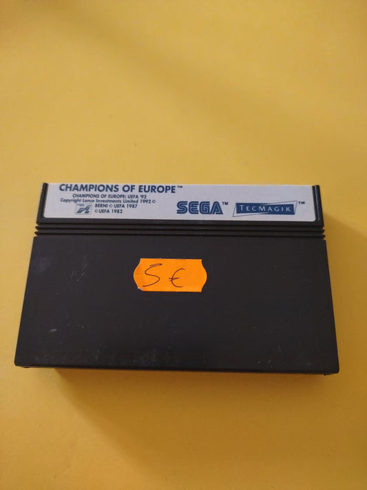 Gioco sega Master system Champions of Europe