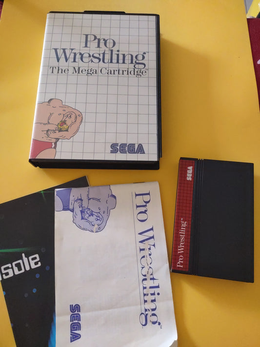 Gioco sega Master system Pro wrestling