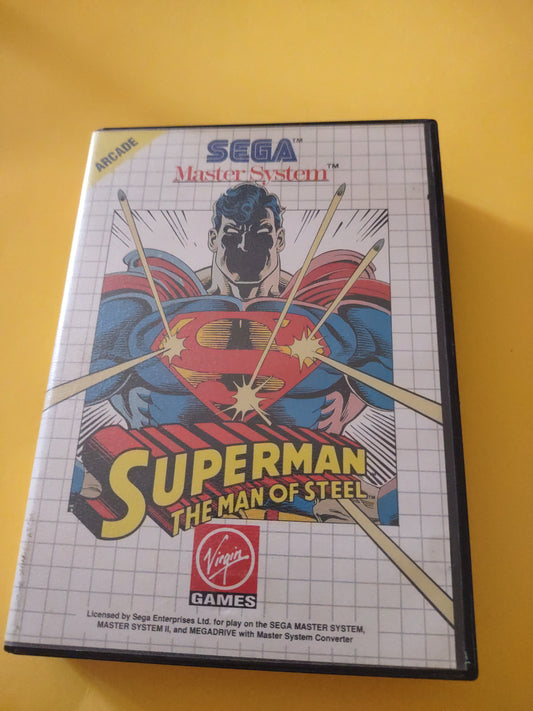 Gioco sega Master system Superman the Man of Steel