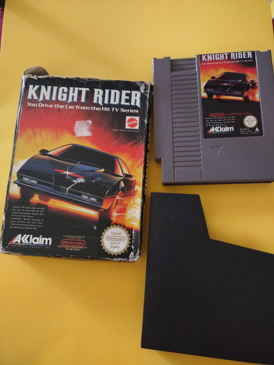 Gioco Nintendo NES Mattel knight rider PAL A