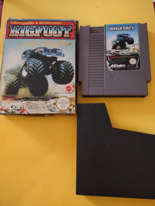 Gioco Nintendo NES bigfoot PAL A ita