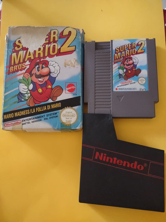Gioco Nintendo NES Super Mario Bros 2 ita mattel