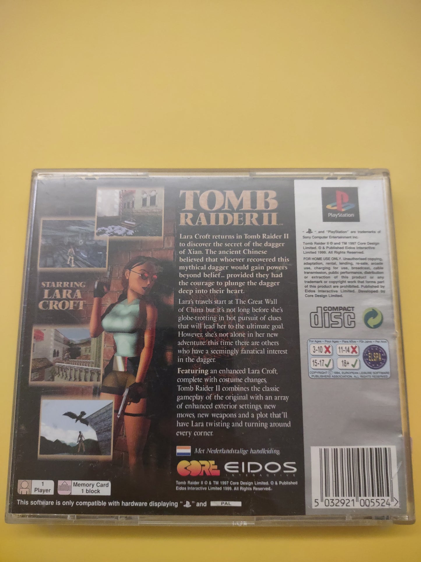Gioco tomb Raider 2 Platinum Lara Croft