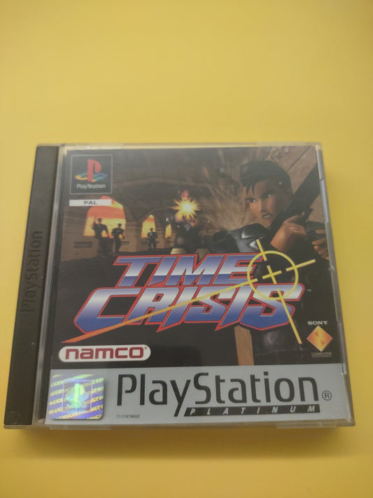 Gioco PlayStation PS1 namco Platinum Time crisis