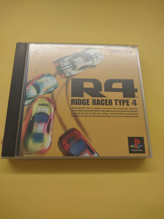 Gioco PlayStation PS1 namco r4 Ridge racer type 4