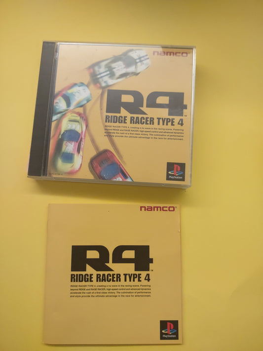 Gioco PlayStation PS1 namco Ridge racer type 4