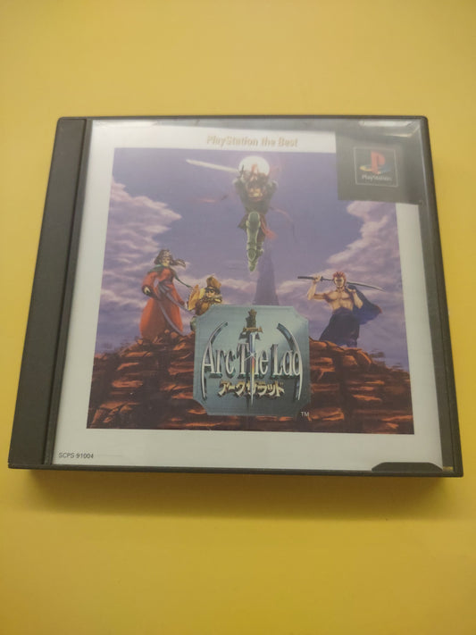 Gioco PlayStation PS1 arc the lady Japan