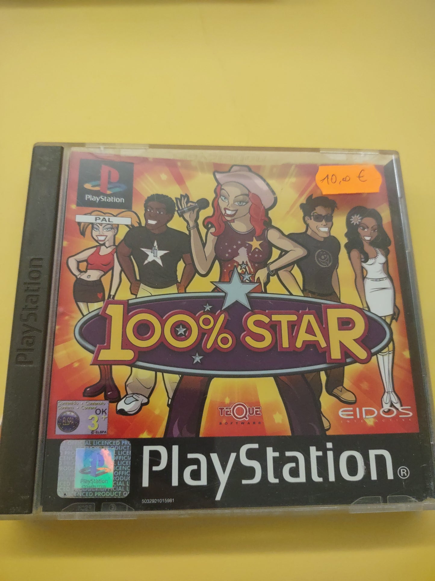 Gioco PlayStation PS1 100% Star