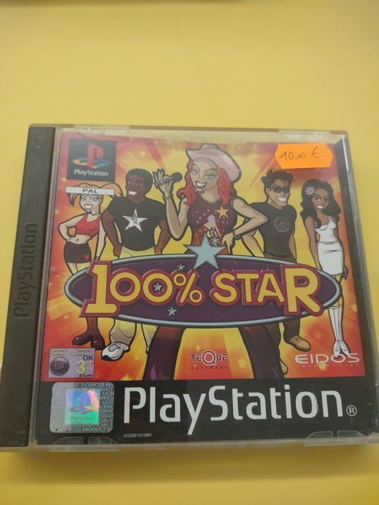 Gioco PlayStation PS1 100% Star