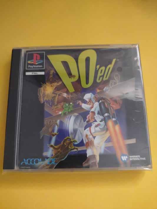 Gioco PlayStation PS1 PO'ed PAL Ita