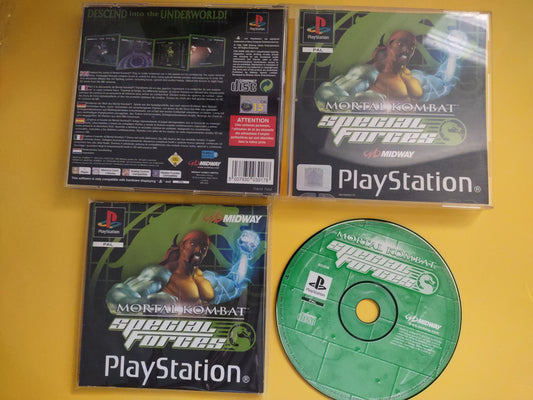 Gioco PlayStation PS1 Mortal Kombat special force Midway ita