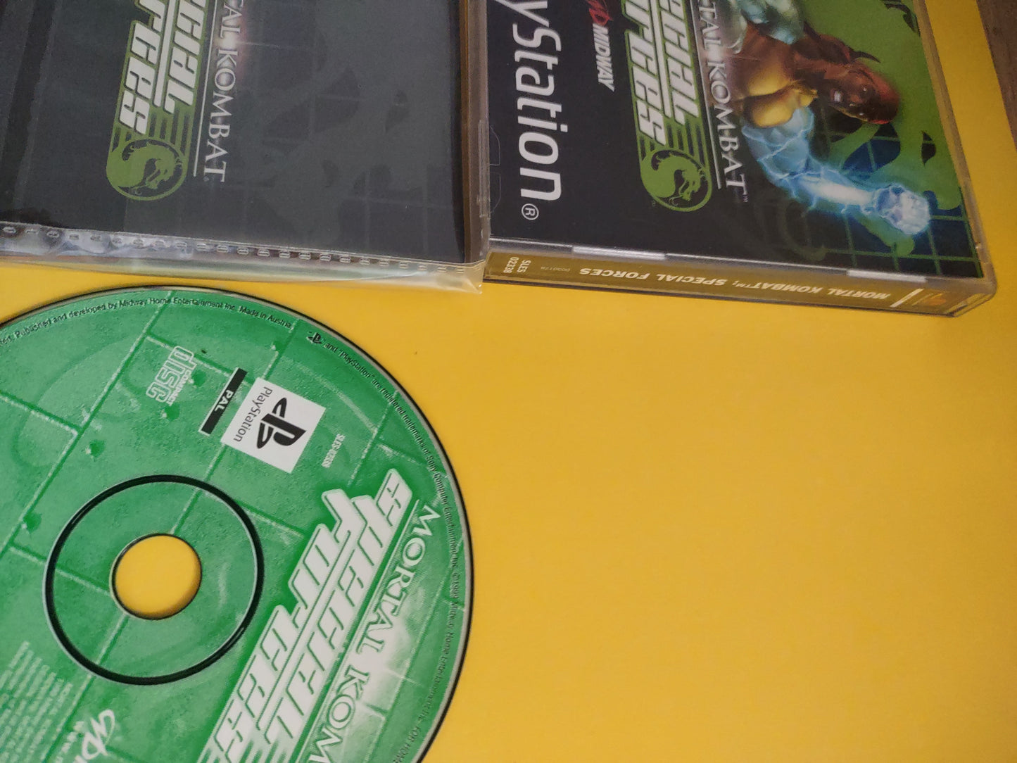 Gioco PlayStation PS1 Mortal Kombat special force Midway ita