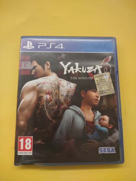 Gioco PlayStation PS4 yakuza 6 sega