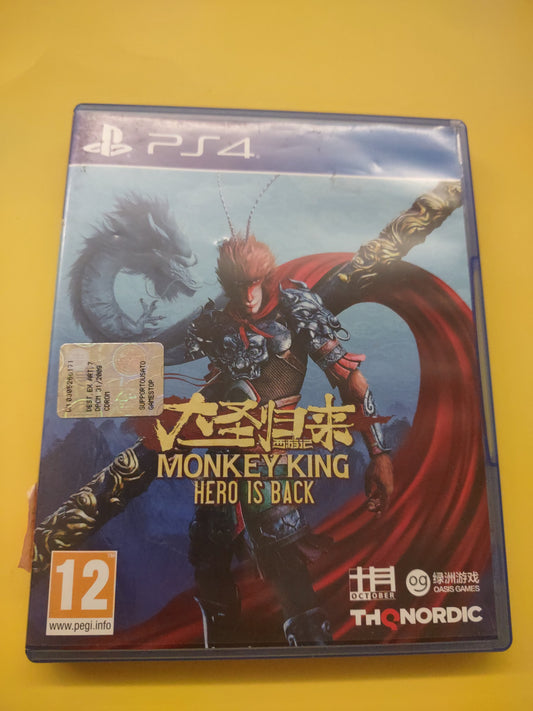 Gioco PlayStation PS4 monkey King Hero is back