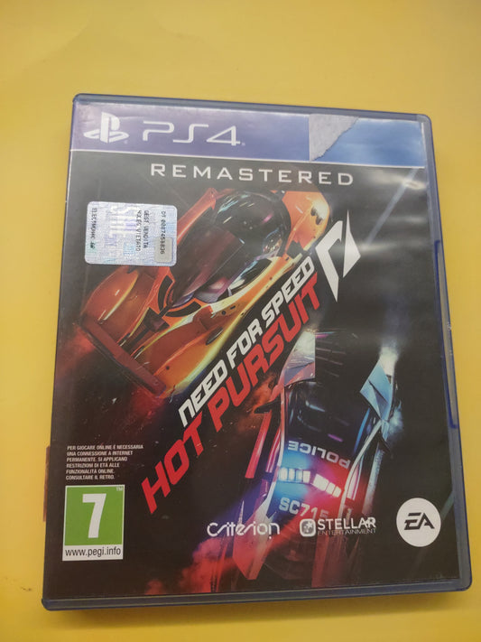 Gioco PlayStation PS4 remastered Need for Speed hot pursuit