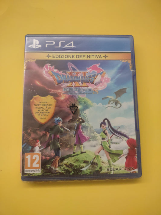 Gioco PlayStation PS4 edizione definitiva Dragon Quest 11 xi echi di un'era perduta