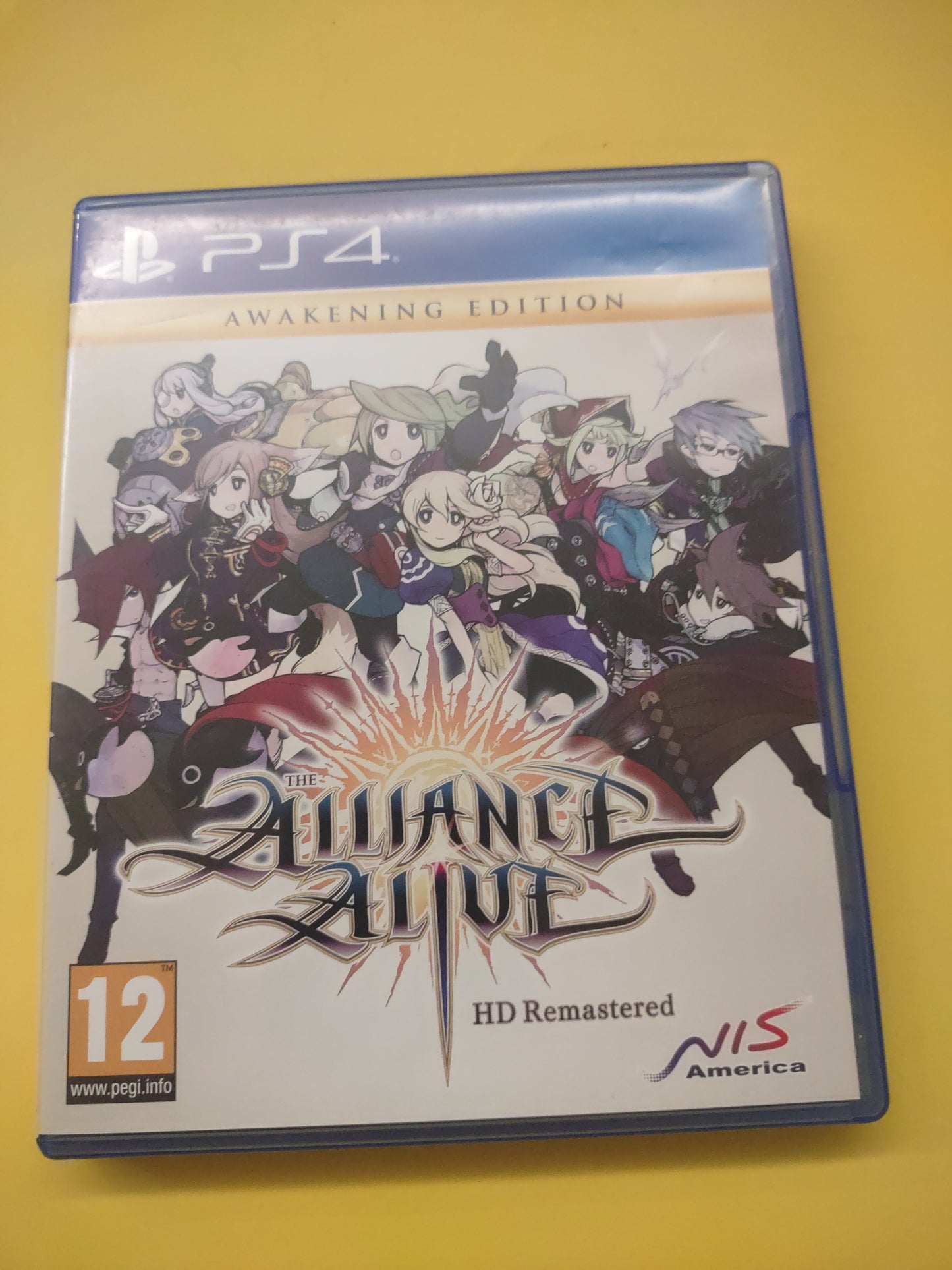 Gioco PlayStation PS4 the Alliance Alive HD remastered