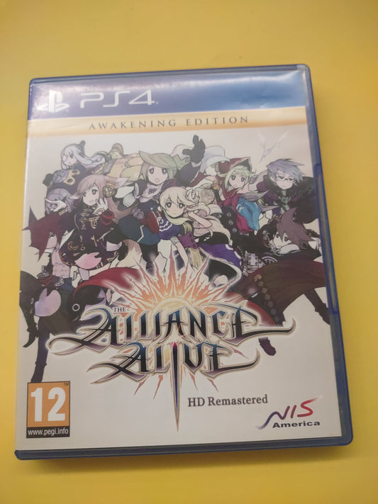 Gioco PlayStation PS4 the Alliance Alive HD remastered