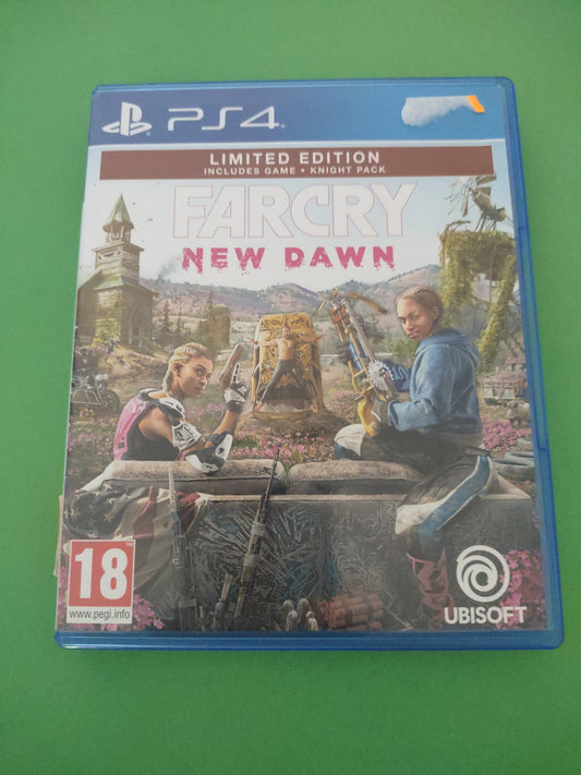Gioco PlayStation PS4 limited edition far cry New Dawn