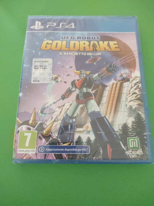 Gioco PlayStation PS4 ufo robot Goldrake banchetto dei lupi