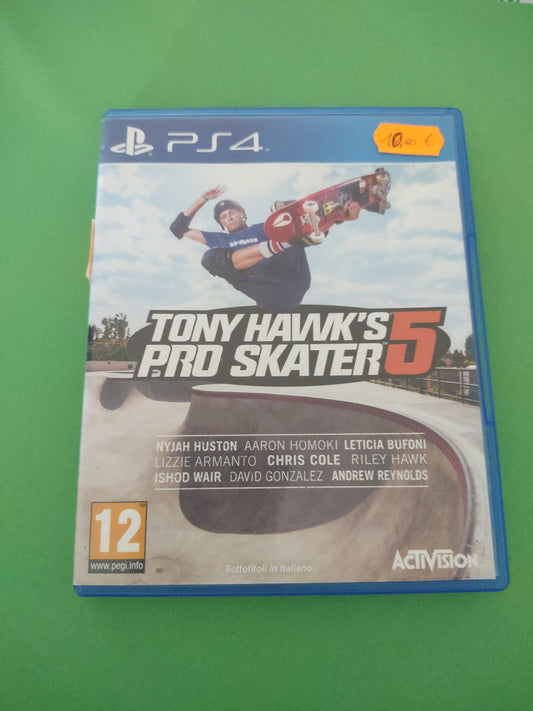 Gioco PlayStation PS4 Tony hawk's Pro skater 5
