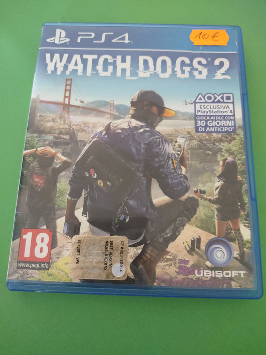 Gioco PlayStation PS4 watchdogs 2