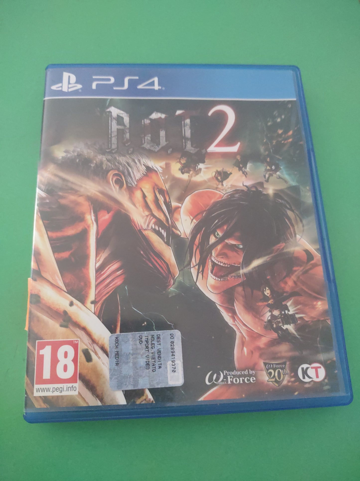 Gioco PlayStation PS4 A.O.T 2 Attack of titans