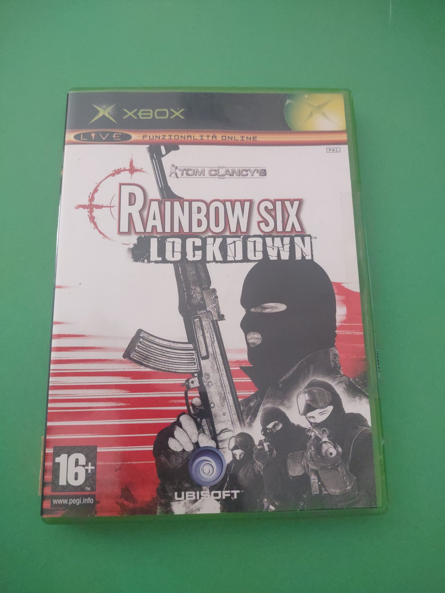Gioco Xbox live rainbow six lockdown Tom clancy's Ubisoft