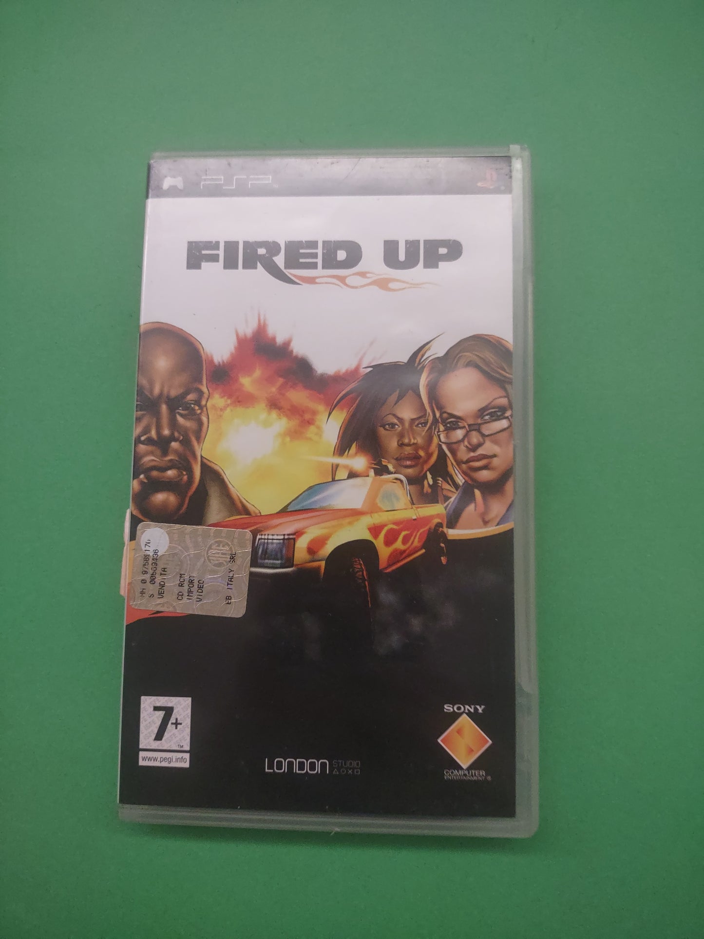 Gioco PlayStation psp fired up