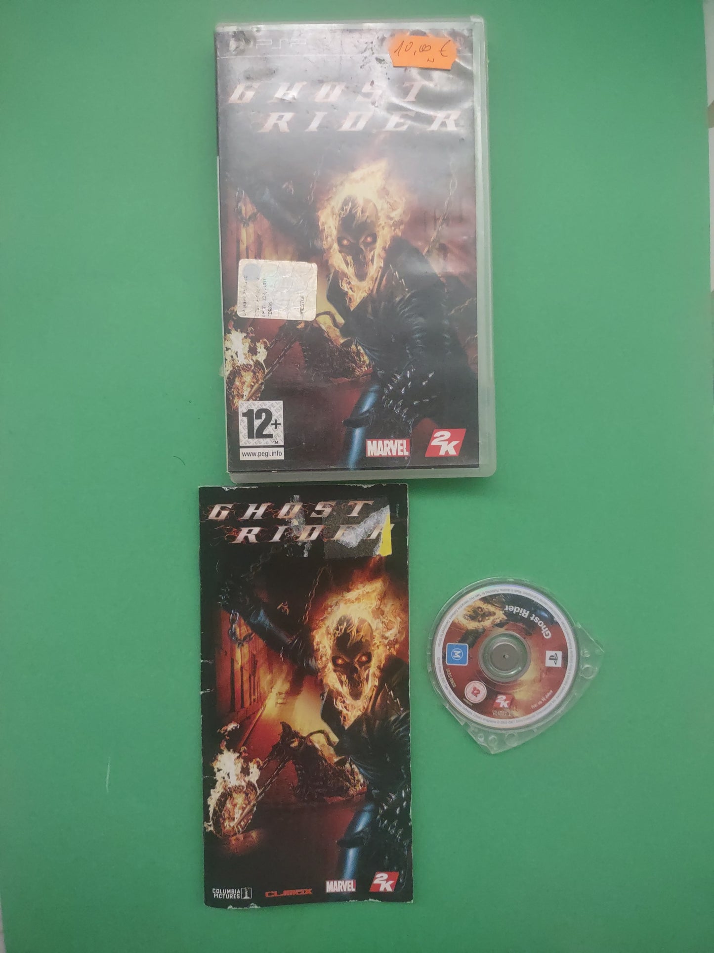 Gioco PlayStation psp Ghost rider Marvel