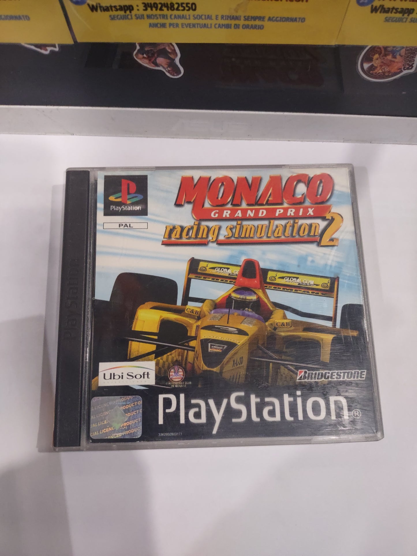 Gioco PlayStation PS1 monaco Grand Prix simulation 2