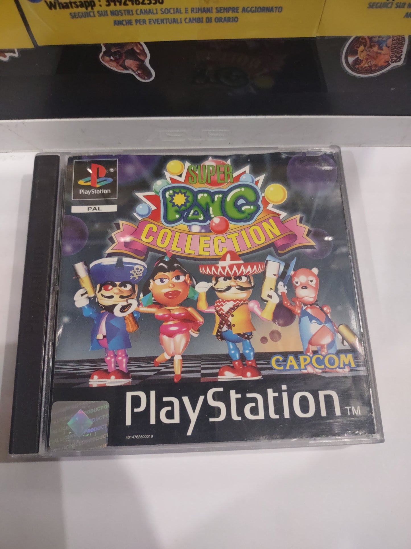 Gioco PlayStation PS1 Super pang collection capcom