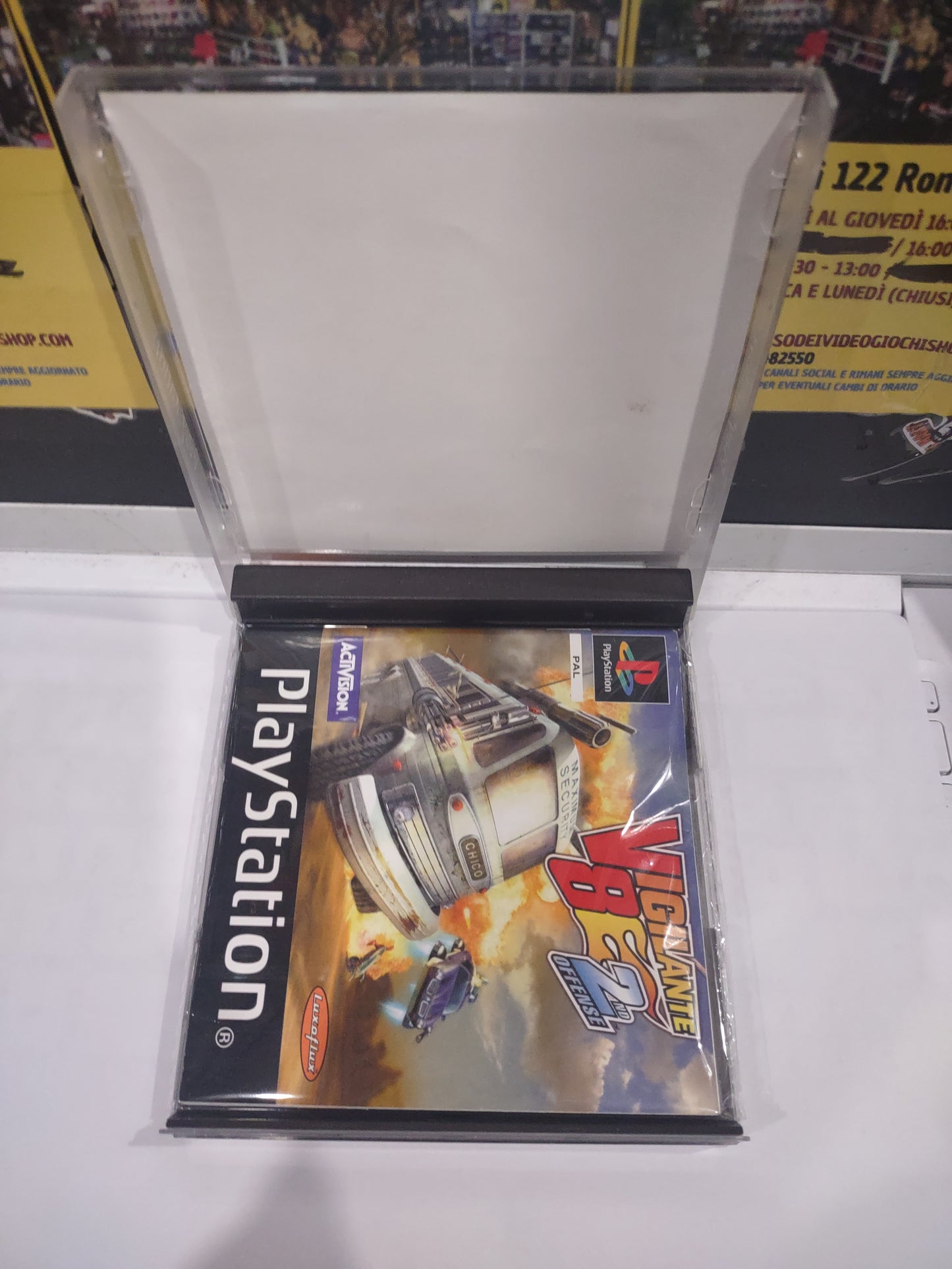 Gioco PlayStation PS1 vigilante 8: second offensive