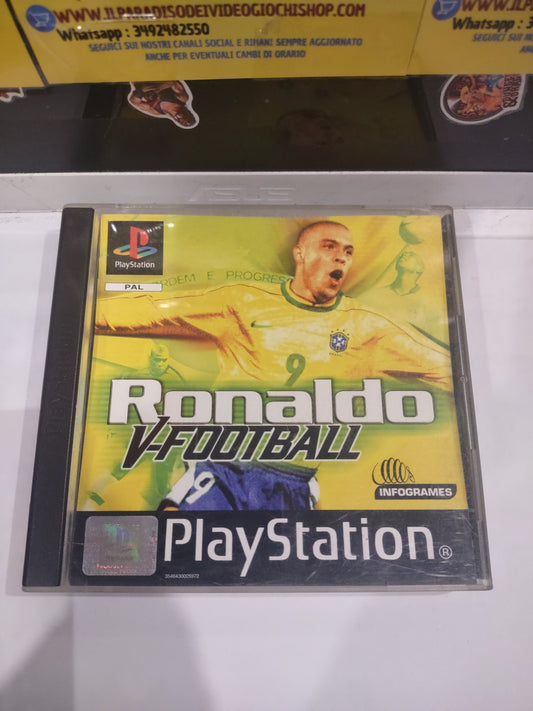 Gioco PlayStation PS1 Ronaldo v football ita