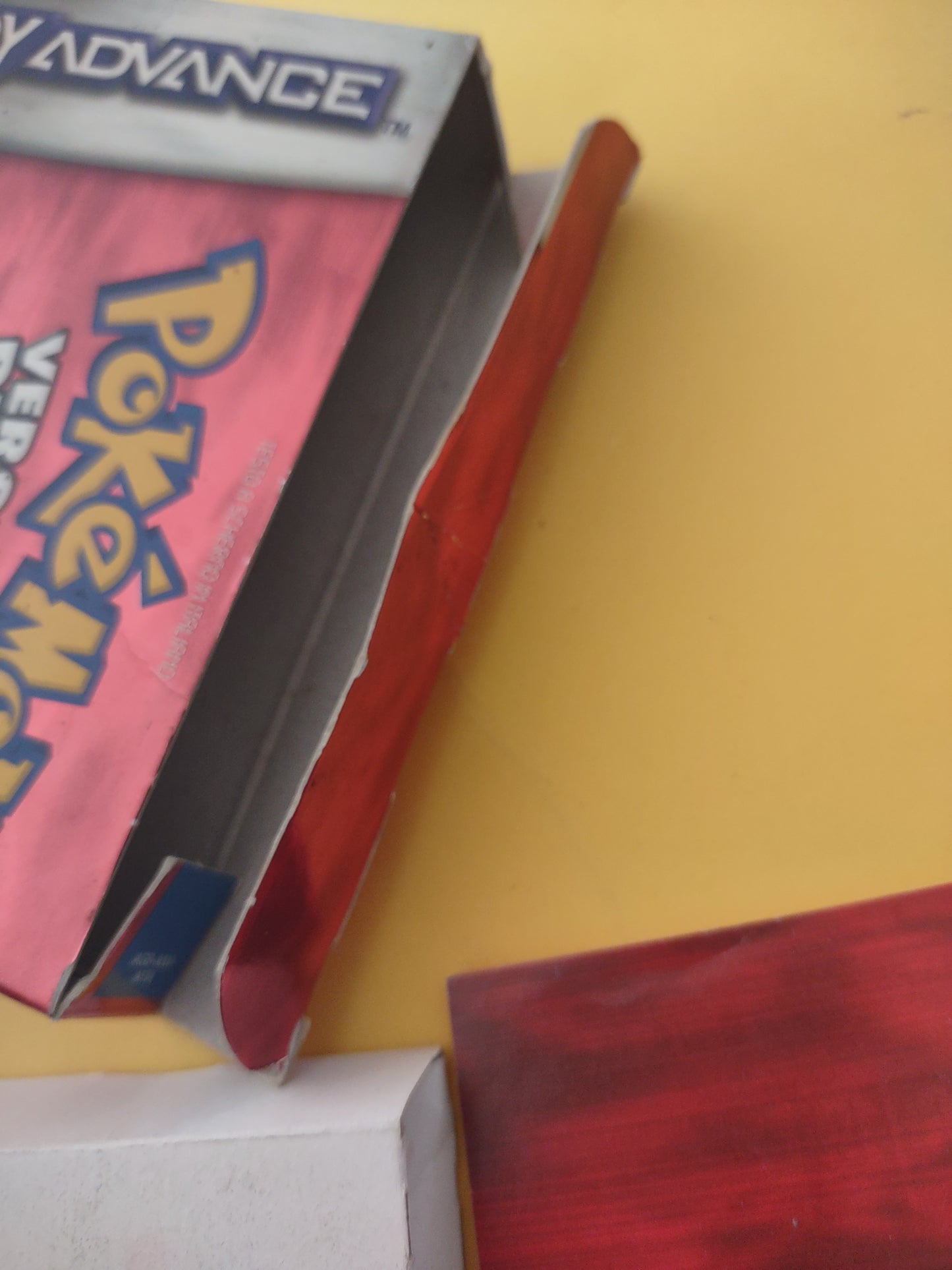 Gioco Nintendo Gameboy gba Advance Pokémon versione rubino
