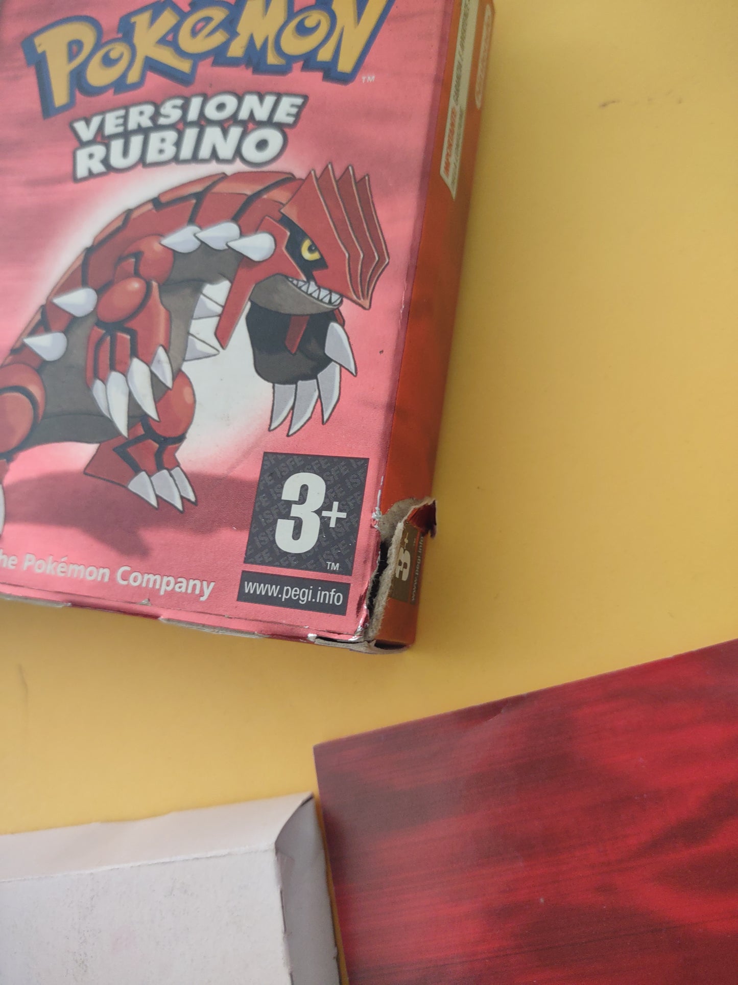 Gioco Nintendo Gameboy gba Advance Pokémon versione rubino