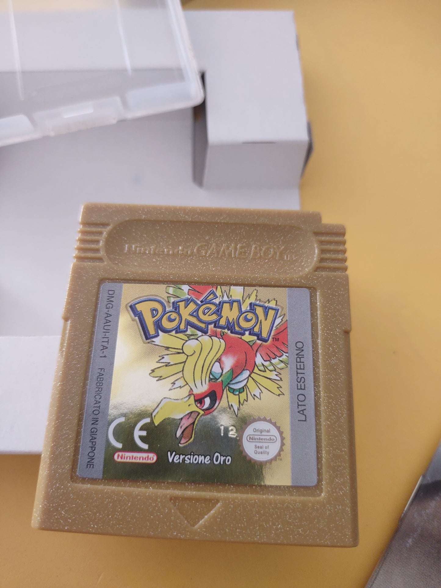 Gioco Nintendo Gameboy color GBC Pokémon versione oro