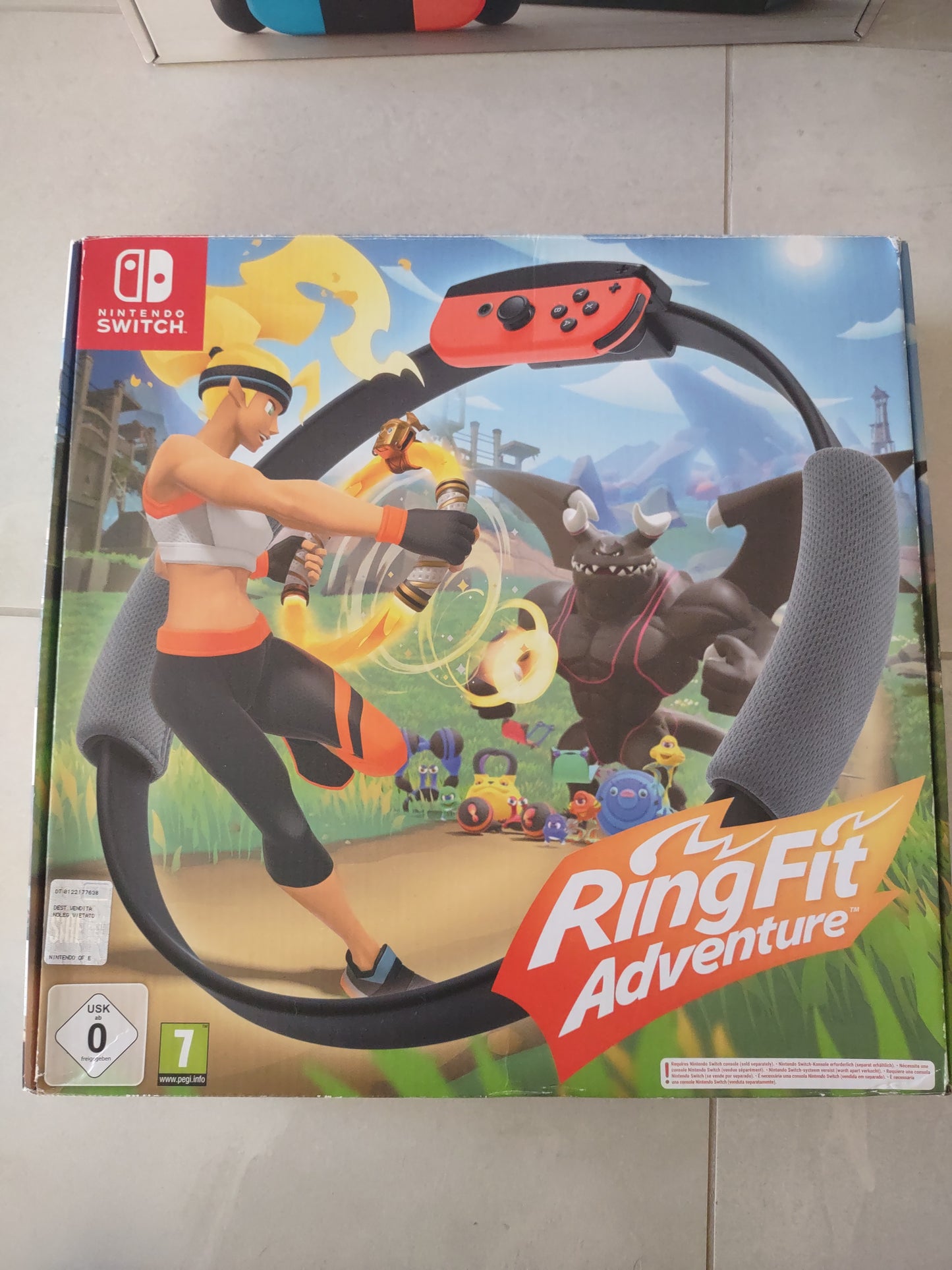 Gioco Nintendo switch ringfit Adventure PAL