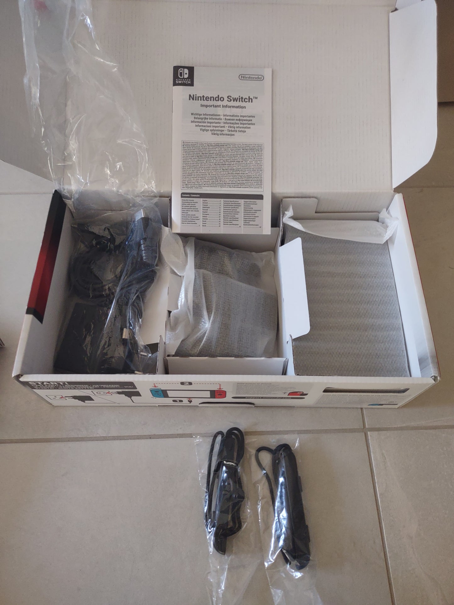 Console Nintendo switch PAL eur complet