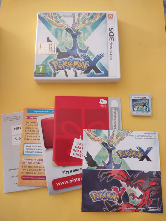Gioco Nintendo 3DS Pokémon x ita