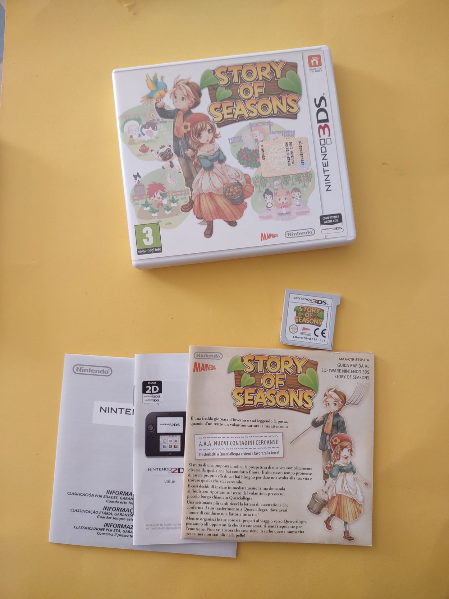 Gioco Nintendo 3DS story of seasons ita