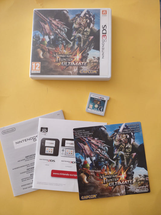 Gioco Nintendo 3DS Monster Hunter ultimate 4 capcom