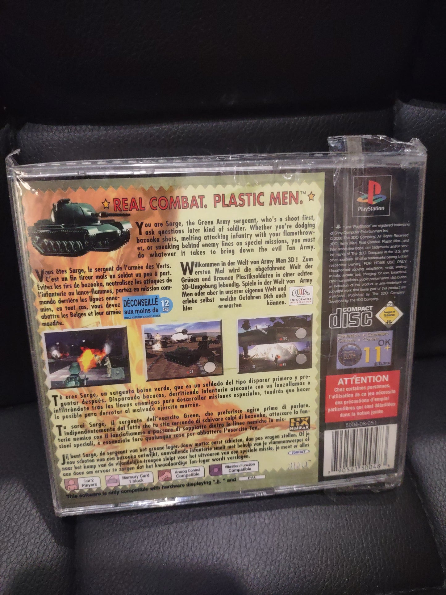 Gioco PlayStation PS1 army men 3d PAL